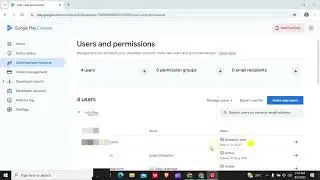How To remove Admin from Google play console account