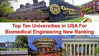 Top Ten Universities in USA For Biomedical Engineering New Ranking 2021