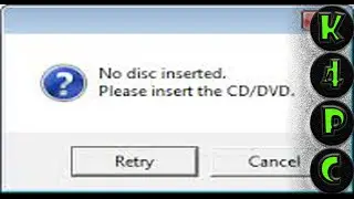 الحلقة 24 : حل مشكلة PLEASE INSERT CD-DVD