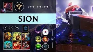 Sion Support vs Karma - KR Master Patch 26.04