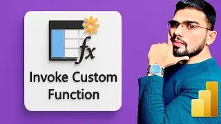 Invoke Custom Function in Power BI