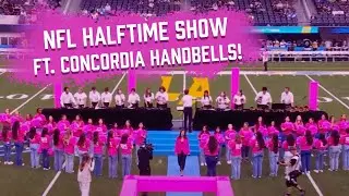 NFL Halftime Show Ft. Concordia Handbells! [SoFi Stadium]