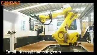 Robot machine tool loading and unloading one tow three .