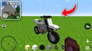 How to Make WORKING MOTORCYCLE in MINI BLOCK CRAFT 3D