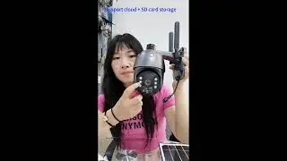 Solar security camera introduction-S12 ubox app
