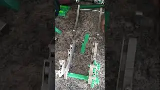 Mechanical transfer device for respooling filament - Mod