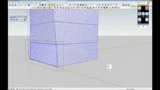 Tutorial Sketchup 8 for  the Infinity tower type building.