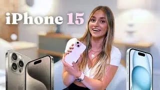 iPHONE 15/15 PRO | new colours, action button, dynamic island...