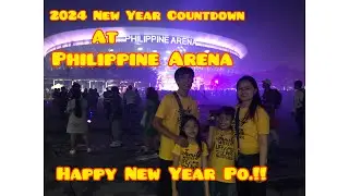 Philippine Arena 2024 New Countdown Fireworks