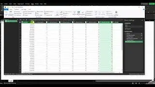 Get Data from Web in Excel Power Query
