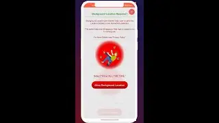 Emergency Help Background Permission