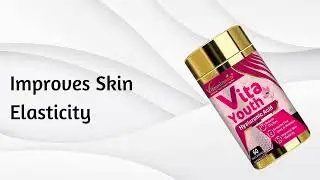 Vita Youth Natural Beauty Support | Smooths Skin | Reduces Dark Circles | promotes Healthy Skin