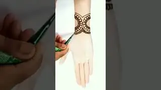 Beautiful ! Stylish very easy front hand mehndi design |simple mehndi design | mehndi ki design