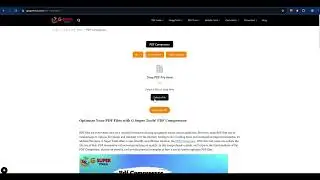how to compress pdf | Compress your PDF file and save space with gsupertools.com