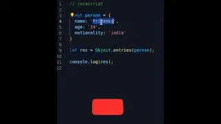 How to convert a object into array in javascript using entities 