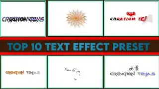 Top 10+🔥Alight Motion Text Animation Presets |AlightMotion Preset Download Free 10+ text presets|