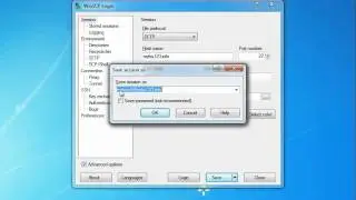 Configuring your website settings in WinSCP