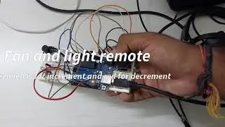 Simple DIY IR remote to control fans and lights!!! #arduino  #projects   #iit