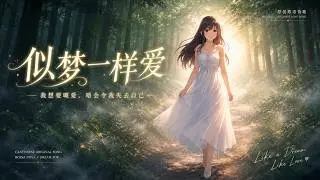 《似梦一样爱》有啲感觉，好似真又好似梦｜粤语原创歌曲