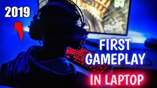 MY FIRST FREE FIRE GAMEPLAY IN LAPTOP [2019]