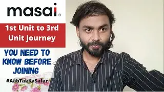 Masai Student 1st Unit to 3rd Unit Journey | masai school review @MasaiSchool @codewithkiran