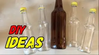 Great Ideas With Glass Bottles - Cam Şişeler İle Harika Fikirler