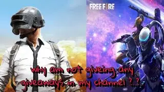 WHY AM NOT GIVING ANY GIVEAWAY ?...?.. | THANK YOU FOR 100+ SUBSCRIBERS