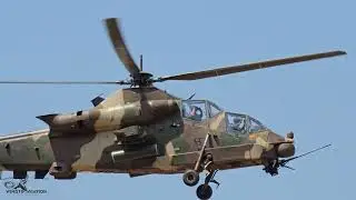 SAAF Rooivalk with no hands control and the F2 20mm Cannon by looking at you.