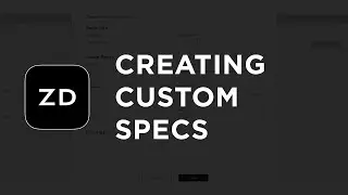 Zno Designer | How to create a custom spec | For Professional Photographer