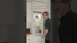 Jääkaapin aukaisu tutoriaali