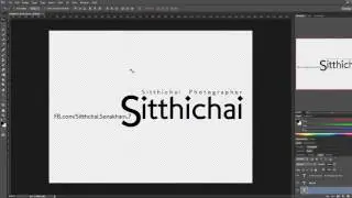 Photoshop Tutorials - การสร้างลายน้ำ (Water Mark) เครดิตเป็นของตัวเอง