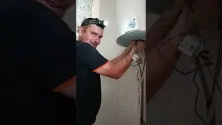 Как мы водонагреватель чистили /жизнь в деревне/.