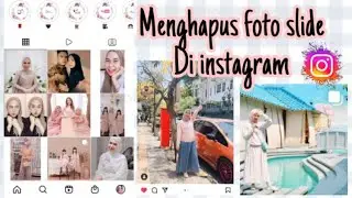 Cara menghapus foto slide di feed Instagram || Anggia Fiana
