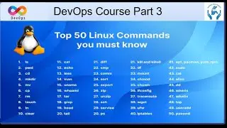Top Linux Commands For Beginners | Bash Terminal | Linux Commands | 50 Linux Commands you must know
