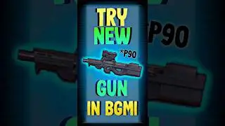 Testing New Gun in BGMI *P90* 🔫 #scoregaming #bgmi #p90 #bgmishorts #shorts