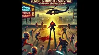 Zombie & Monster Survival Game - Firebase Leaderboard, Weapon Pickup, & 4 Floors of Chaos!
