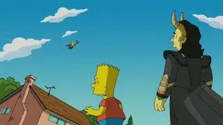 The Simpsons Lisa becomes Lady Thor