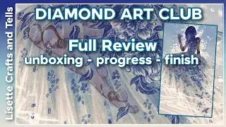 DAC Yuumei Art Porcelain Dress - WOW!! - The Illusion of See Through Created Through Diamond Art