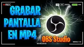 ✅ CÓMO GRABAR TU PANTALLA EN MP4 CON OBS STUDIO | CONVIERTE TUS VIDEOS DE FLV A MP4 💻