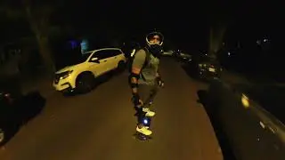 First Summerboard night ride