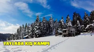 We Made a Winter Camp-Ski Center in the Highland House-Tractor-Driven Offroaders-Trekking