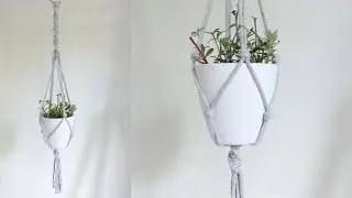DIY Macrame Plant Hanger | Spiral Knot | Easy Macrame