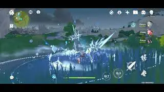 Ganyu Cryo Combo? So Cold! 🥶🥶 Genshin Impact cryo team showcase