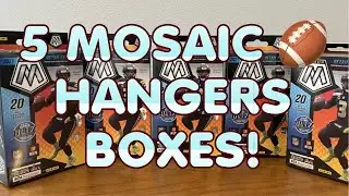 T-Law! Silver Variation Rookies! 5 - 2021 Panini Mosaic Football Hanger Boxes (Target)!