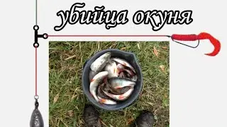 Как сделать отводной поводок на окуня!