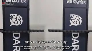 fishing rod display made by Hicon POP Display Ltd #displaystand #displayracks #displaysolutions