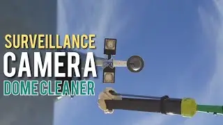 EASIEST and QUICKEST way to clean Surveillance Cameras.