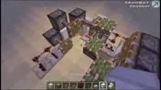 Minecraft механизмы #5 Скрытый проход в полу(версия 2)