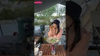 밖에서 저랑한잔해요  #캠핑 #캠핑요리 #맥주 #mukbang
