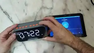 AMOI G5 Bluetooth Speaker Portable Alarm Clock Radio - Grey - www.banggood.com